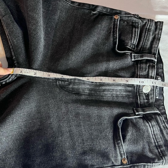 Zara Women’s Black Straight Leg Jeans Size 2 High Rise Everyday Denim, Casual - Picture 6 of 10
